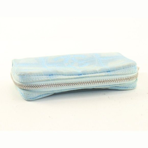 Chanel Blue CC Zip Pouch 3CC712K - Picture 4 of 12
